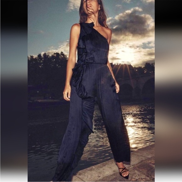 Zara Pants - Zara | Women’s Size XS Midnight Blue Jumpsuit